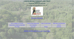 Desktop Screenshot of lbtlandtrust.org