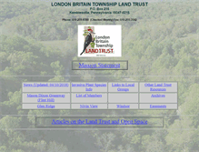 Tablet Screenshot of lbtlandtrust.org